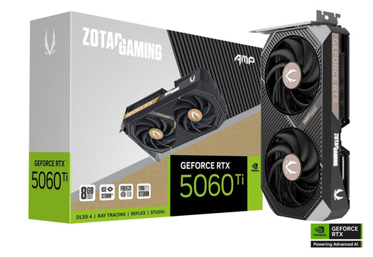 8GB ZOTAC RTX 5060Ti AMP GPU
