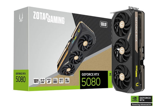16GB ZOTAC RTX 5080 SOLID GPU