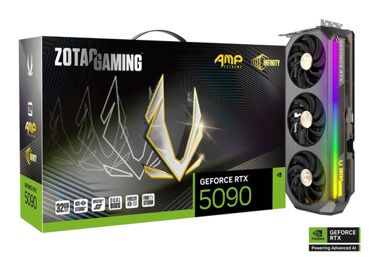32GB ZOTAC RTX 5090 AMP EXTREME INFINITY GPU