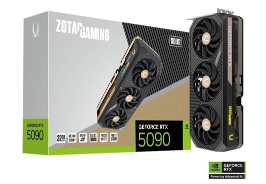 32GB ZOTAC RTX 5090 SOLID GPU