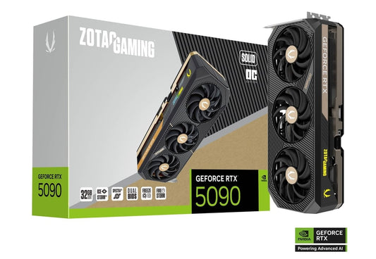 32GB ZOTAC RTX 5090 SOLID OC GPU